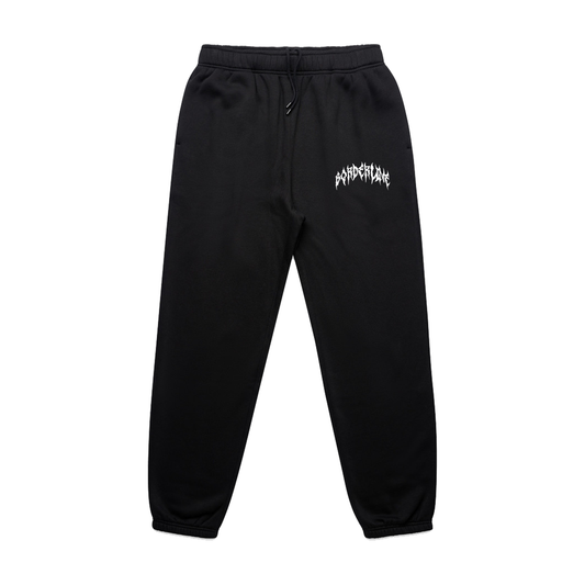 BORDERLINE SWEATPANTS - BLACK COLORWAY *PRE-ORDER*